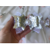 Дитячі бантики-гумки для волосся “Принцеса“ екошкіра