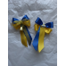 Дзвіночок-першокласник. Жовто-синій. Ручна робота